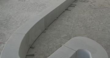 潮州 花岗岩整石坐凳拼装