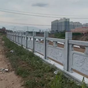 潮州 石材河道栏杆