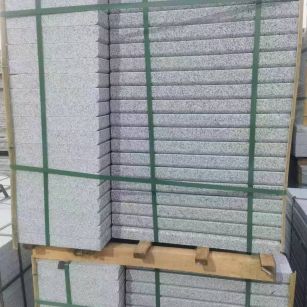 潮州 5公分芝麻白，倒斜角，室外楼梯踏步