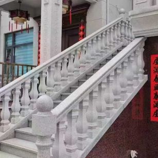 潮州 天然石材 阳台庭院护栏、栏杆