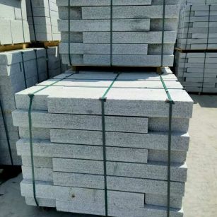 潮州 芙蓉白花岗岩路沿石、平石尺寸标准，色泽均匀