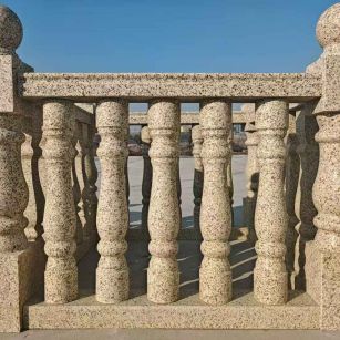 潮州 黄金麻栏杆（扶手，花瓶柱，将军柱）