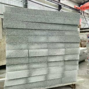 潮州 芝麻白10公分300*600广场地铺，A料定制，尺寸标准，厚薄均匀