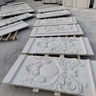 潮州 芝麻白干挂雕花板