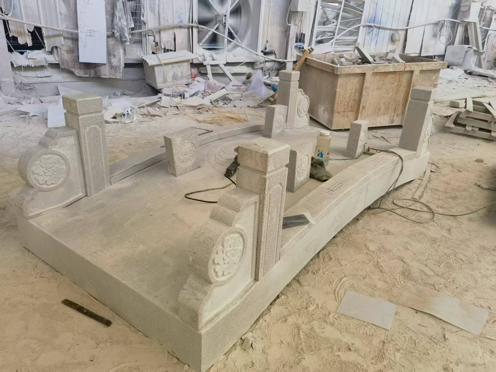 潮州 芝麻灰火烧面石桥-拼装