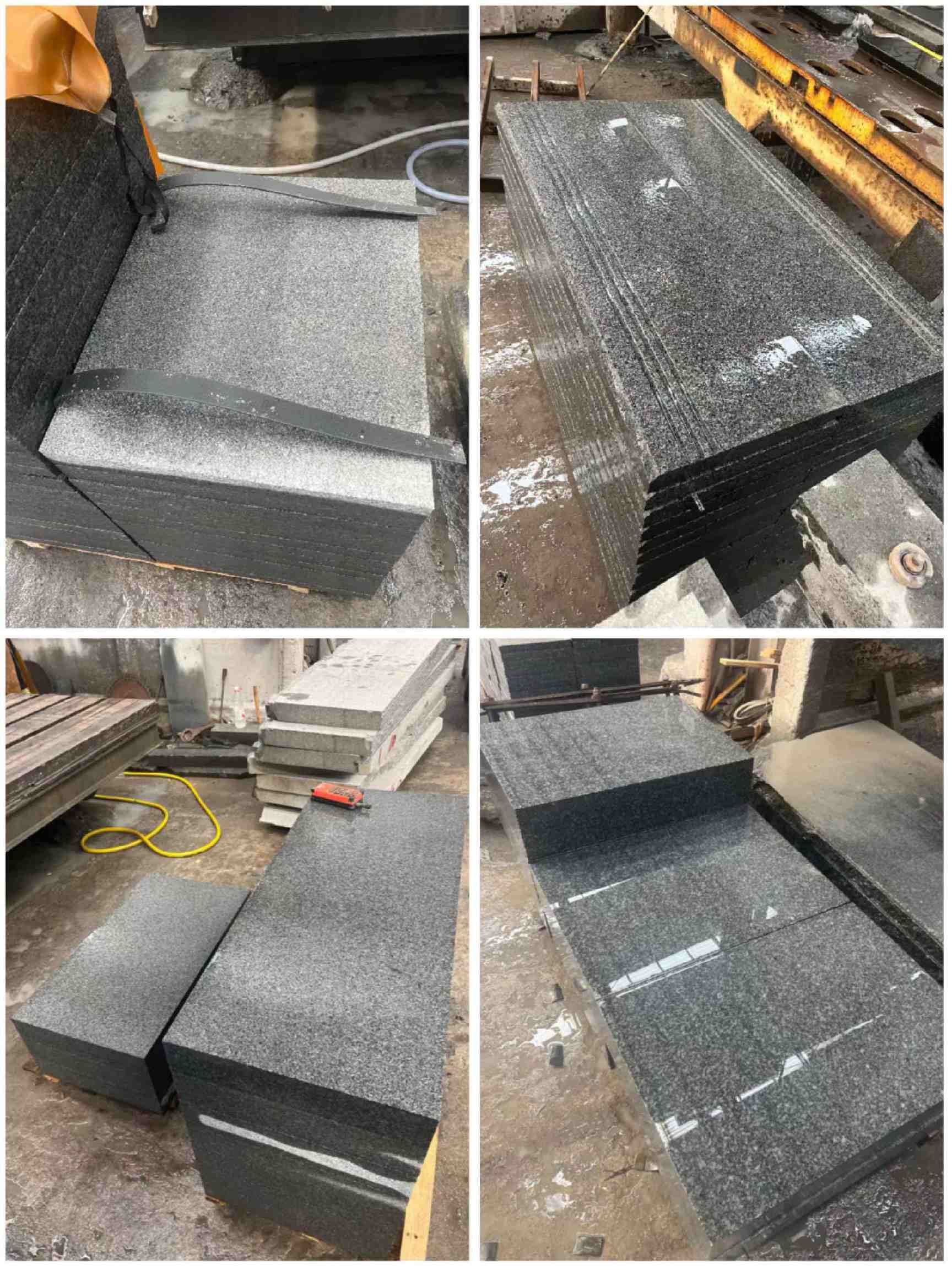 潮州 芝麻黑地铺石材