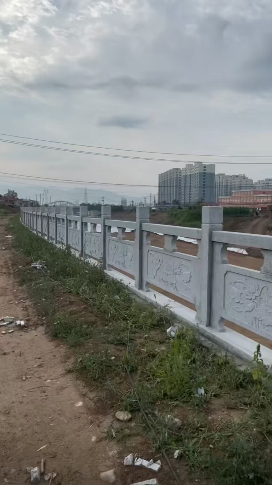 潮州 石材河道栏杆