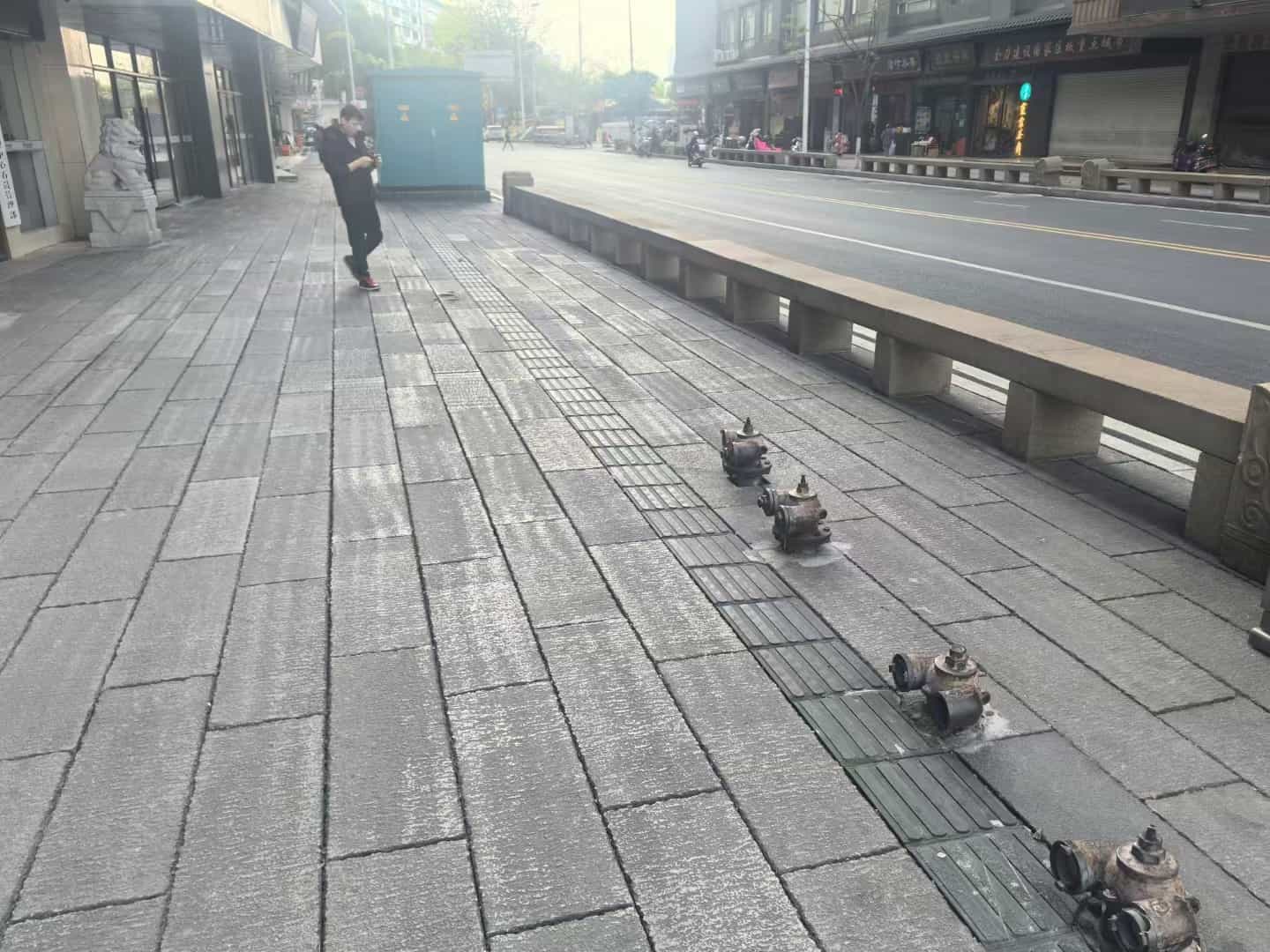 潮州仿古石铺装效果