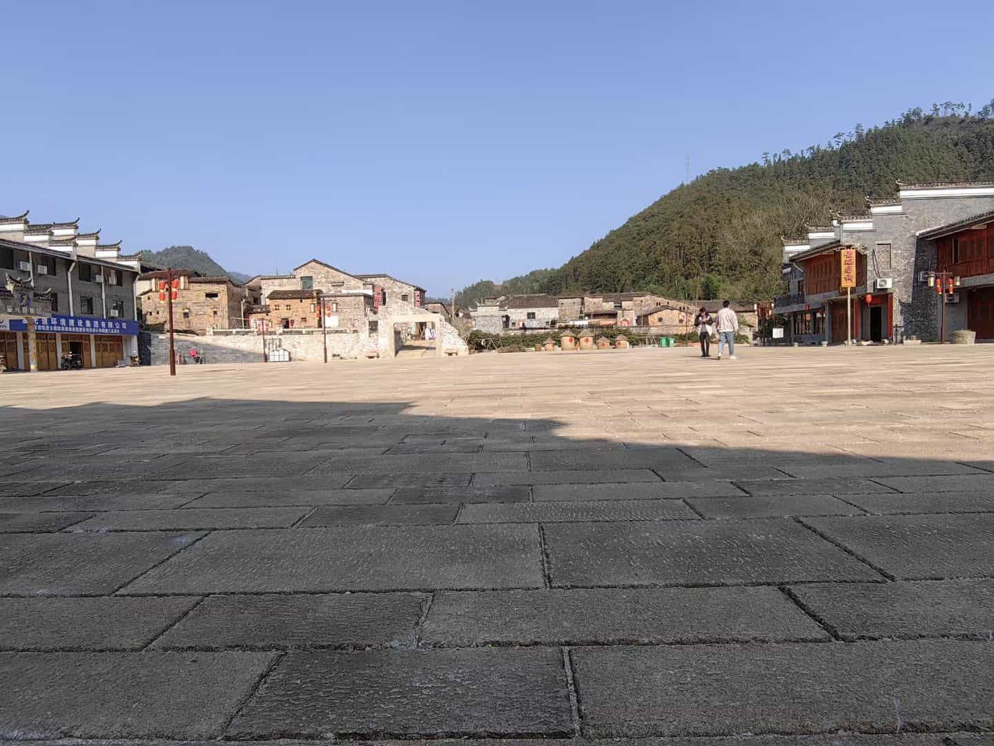 潮州仿古石铺装效果