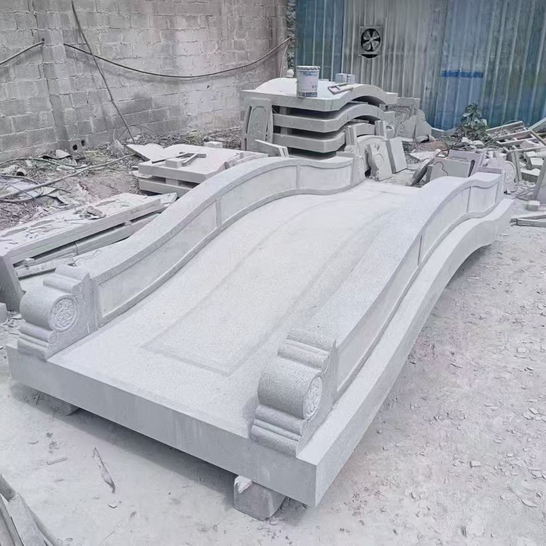 潮州 芝麻灰花岗岩园林景观 小石桥