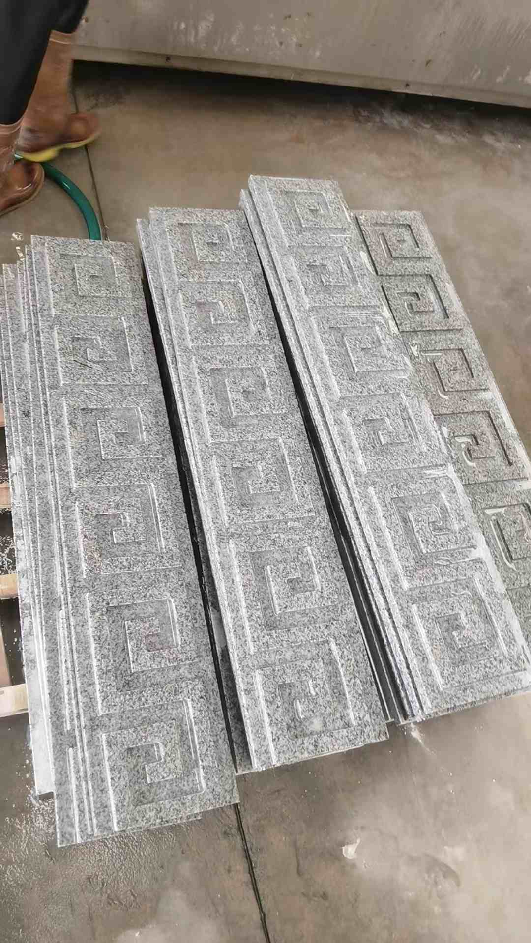潮州 别墅回纹线条，雕刻