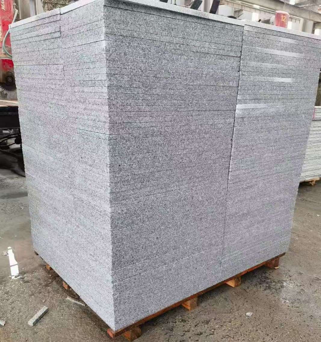 潮州 火烧面地铺石，街道广场园林市政工程板，1.8~5.0厚均有现货