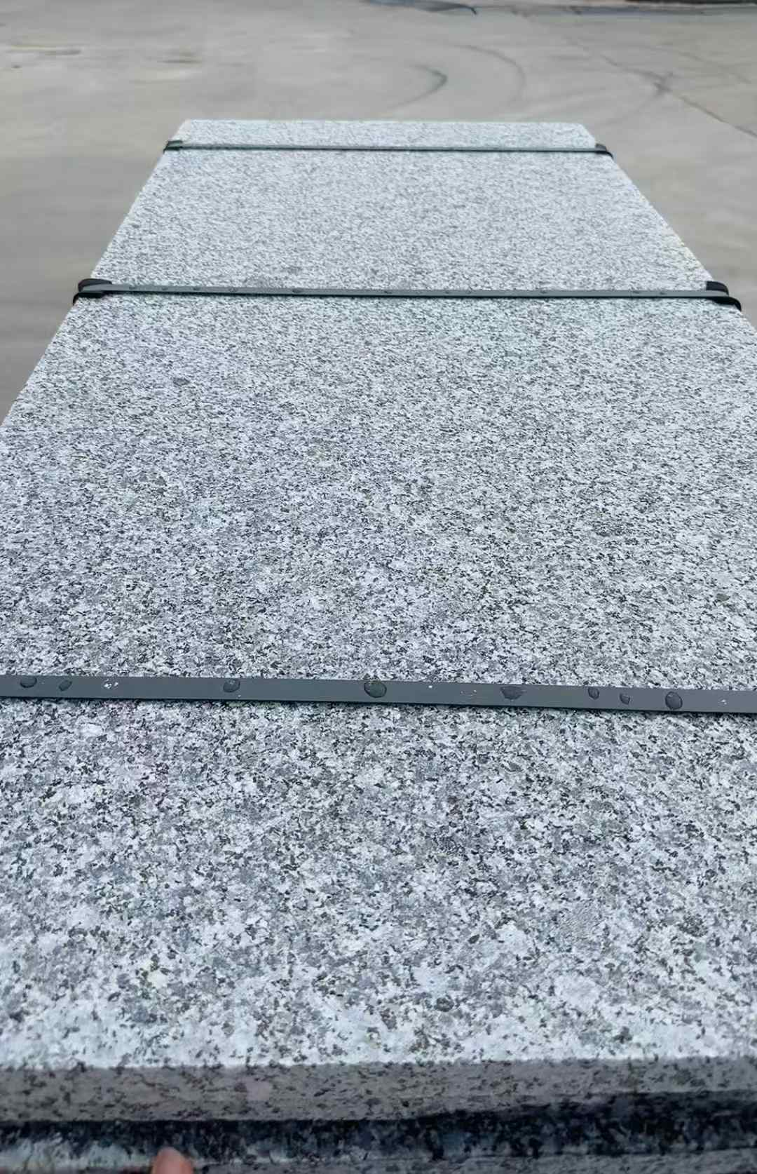 潮州 芝麻黑火烧面毛板，条板，半成品