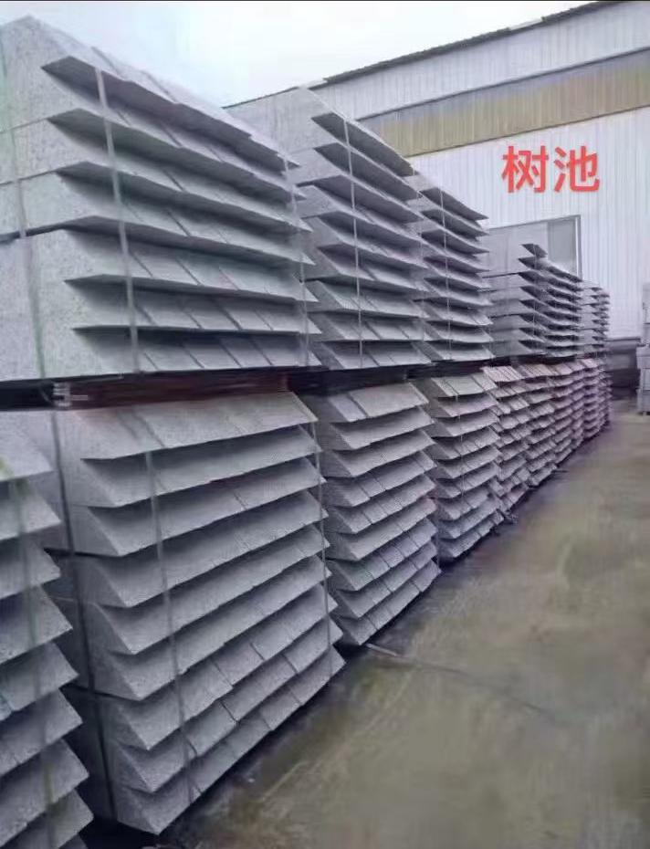 潮州 芝麻灰切头树池